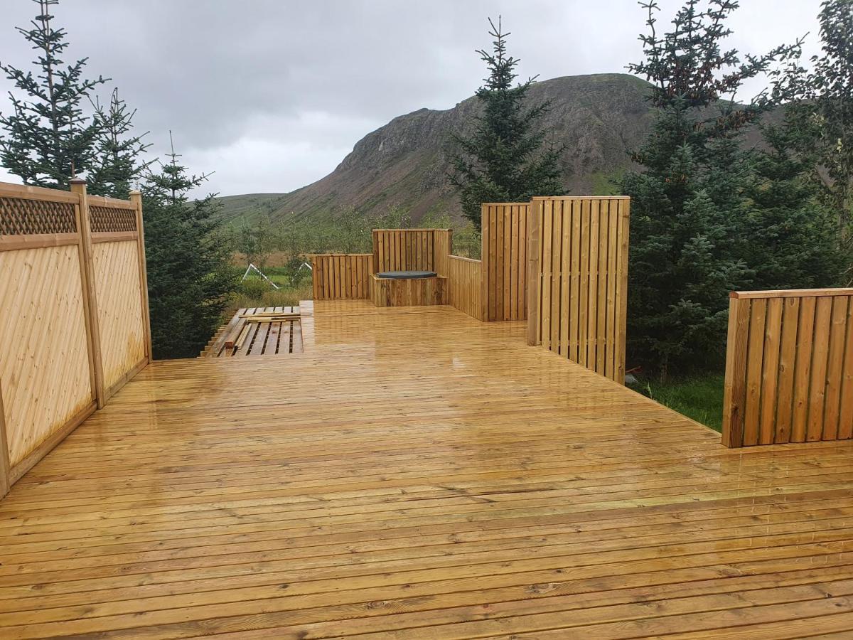 Golden Circle Cabin, Hot Tub Villa Geysir Eksteriør bilde